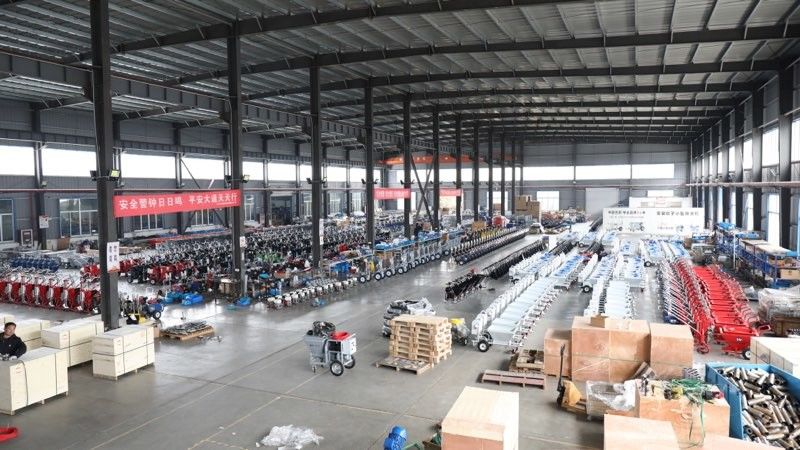 Shanghai Yuegong Fluid Equipment Co., Ltd. línea de producción del fabricante