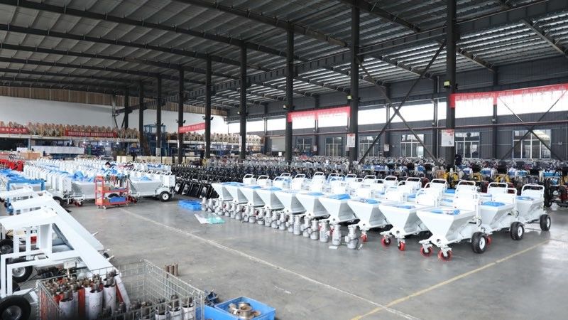 Shanghai Yuegong Fluid Equipment Co., Ltd. línea de producción del fabricante